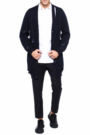 Cardigan with decorative holes, zdjęcie 2 Cardigan with decorative holes od Alexander McQueen